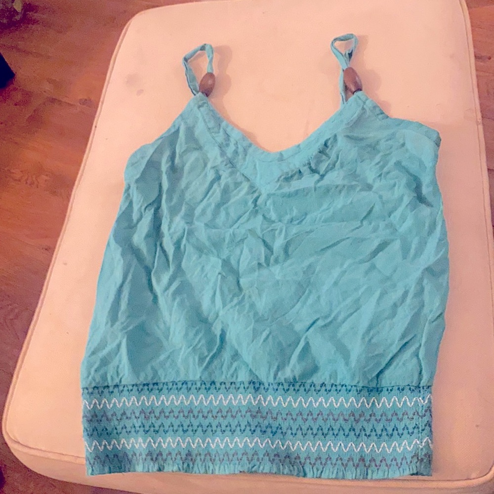 Bohemian camisole wood accessories